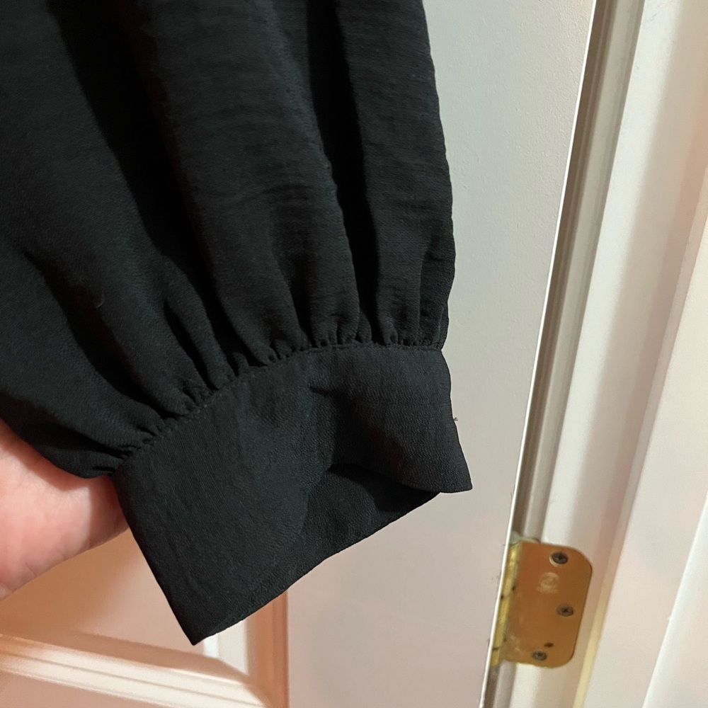 Nine West Black Blouse